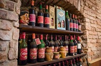 Filipec Wine Cellar - shelf with bottles