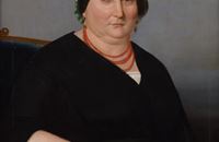 Vjekoslav Karas - Portret gospođe Karas, 1850.