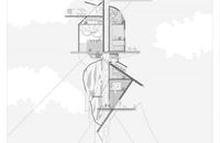 „Neman Station”, ciklus „Beštije”, 2021., digitalni crtež, 100x70 cm