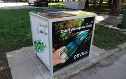 Odvajanje otpada i u šetnji gradom