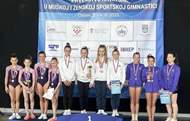Gimnastičarke ekipne prvakinje Hrvatske