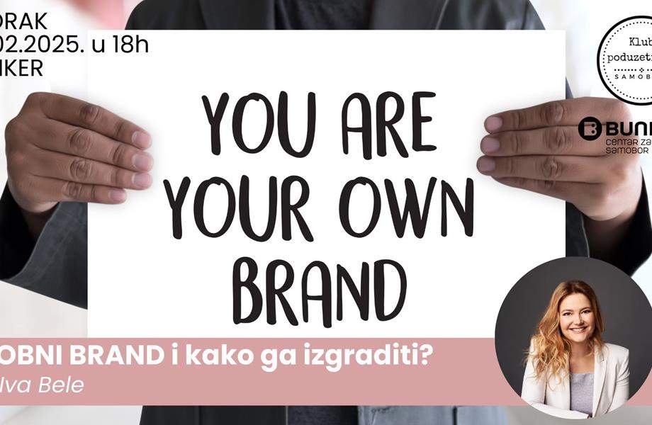 Predavanje "Osobni brand i kako ga izgarditi?