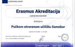 Javni poziv polaznicima za sudjelovanje u Erasmus+ projektu mobilnosti