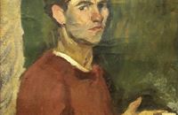 Autoportret, 1940., ulje / platno, 80,5 x 57,5 cm