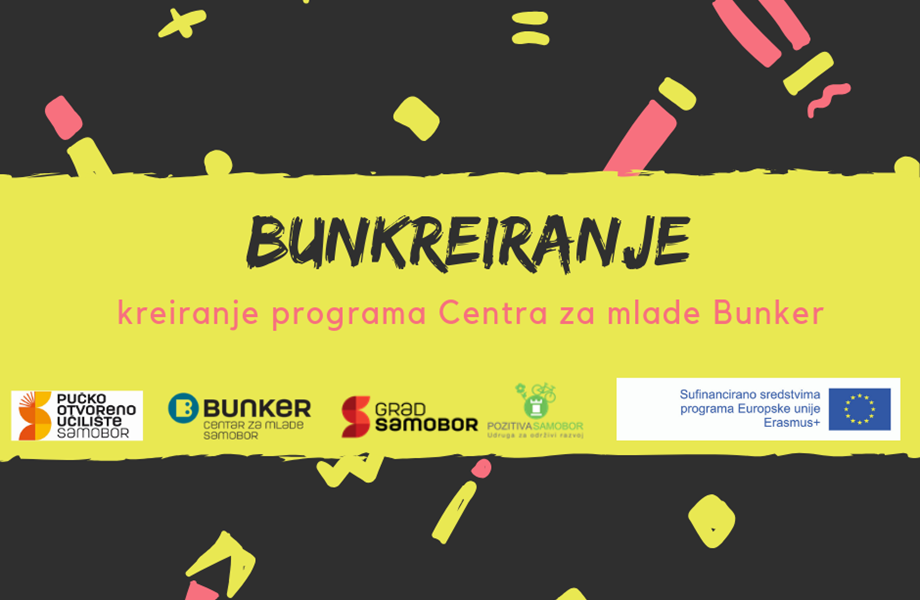 Bunkreiranje - Kreiranje programa Centra za mlade Bunker