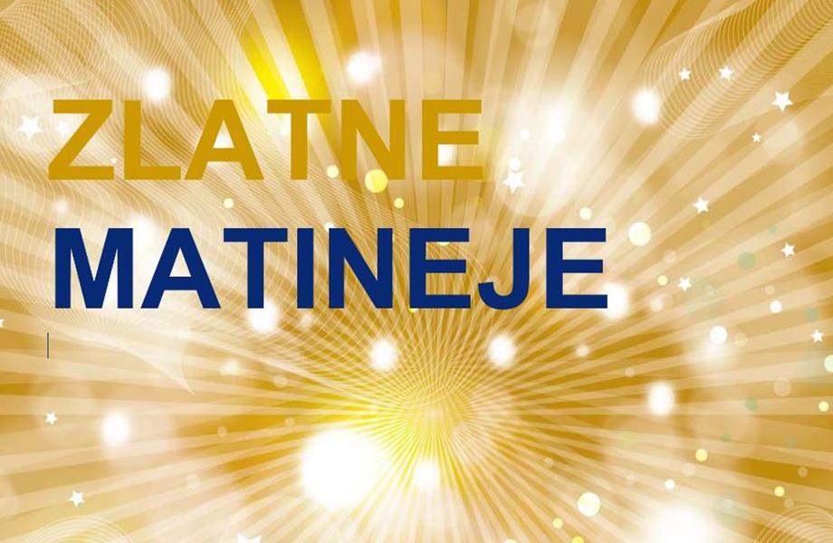 Zlatne matineje - besplatni programi za umirovljenike