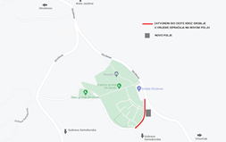 Objašnjenje zatvaranja prometa na groblju Otruševec