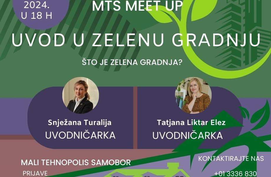 Osnove zelene gradnje na Meet-upu u Malom Tehnopolisu Samobor