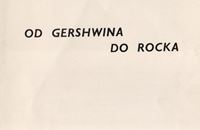 Od Gershwina do Rocka