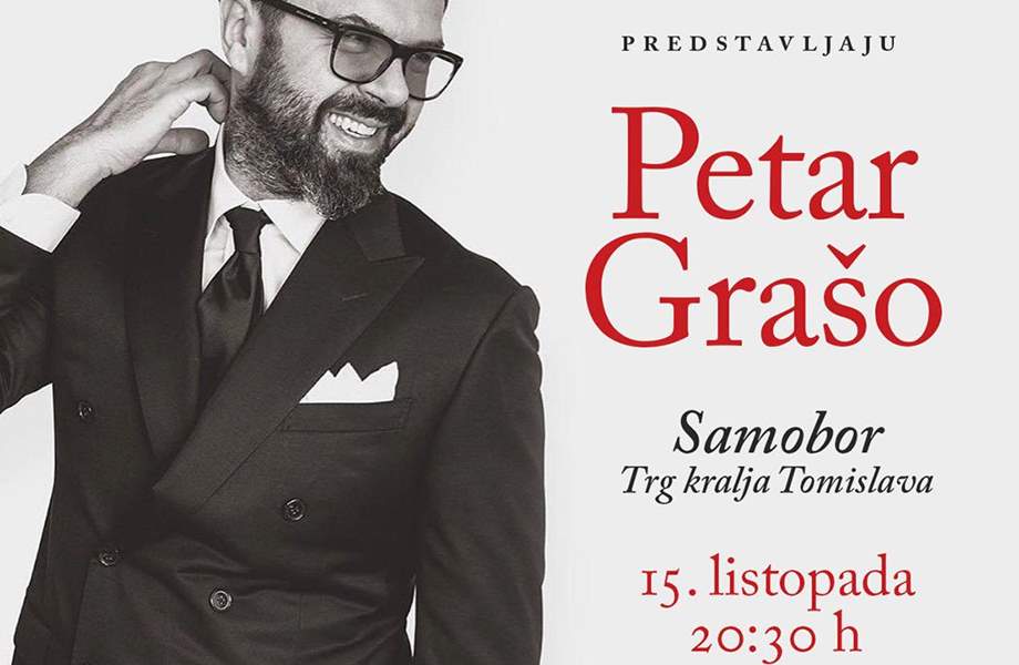 Koncert Petra Graše za Dan grada Samobora