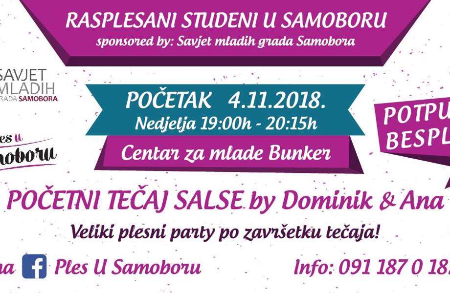 Besplatni početni tečaj Salse