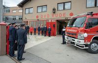 Svečana predaja novog vatrogasnog vozila DVD-u Rude