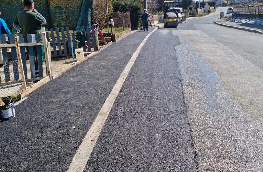 Dovršeni radovi na izgradnji nogostupa u Rakovom Potoku