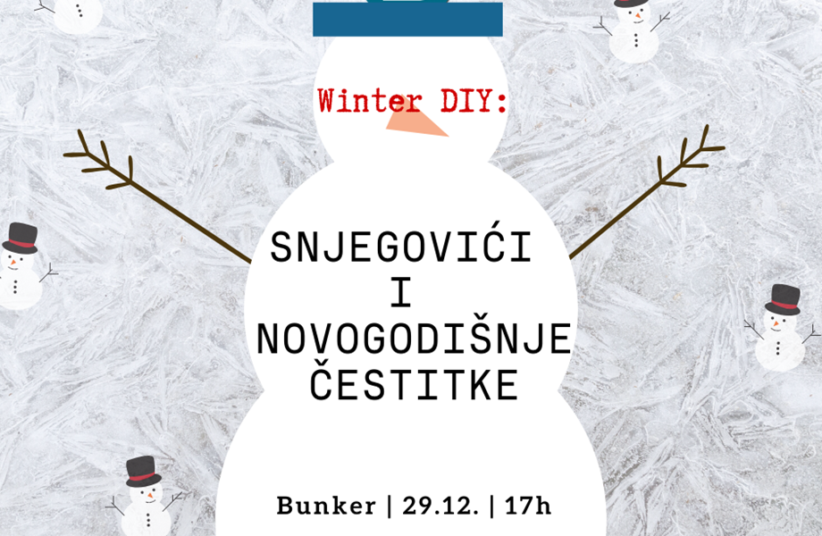 Snjegovići i novogodišnje čestitke / 29.12.