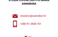 Kontakt Stožera civilne zaštite grada Samobora