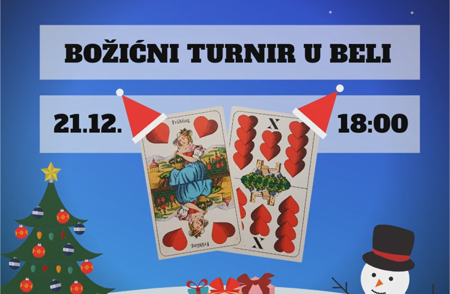 Božićni turnir u Beli / 21.12.