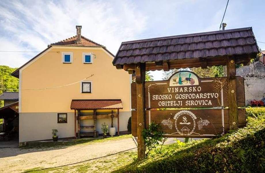 Wine tasting and restaurant Sirovica