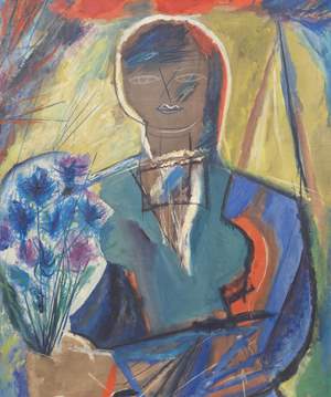Zlatko Prica "Djevojka s buketom", 1954. – 56.