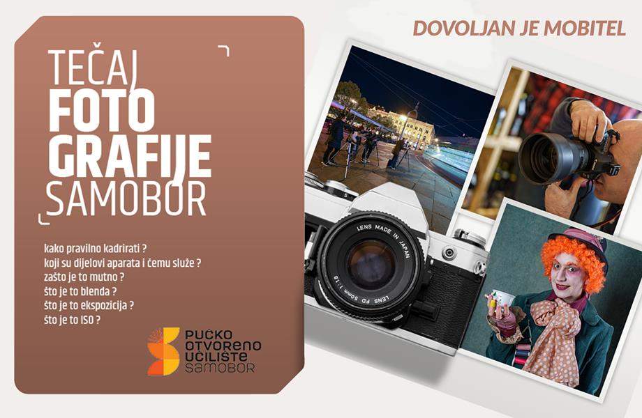 Tečaj fotografije Samobor